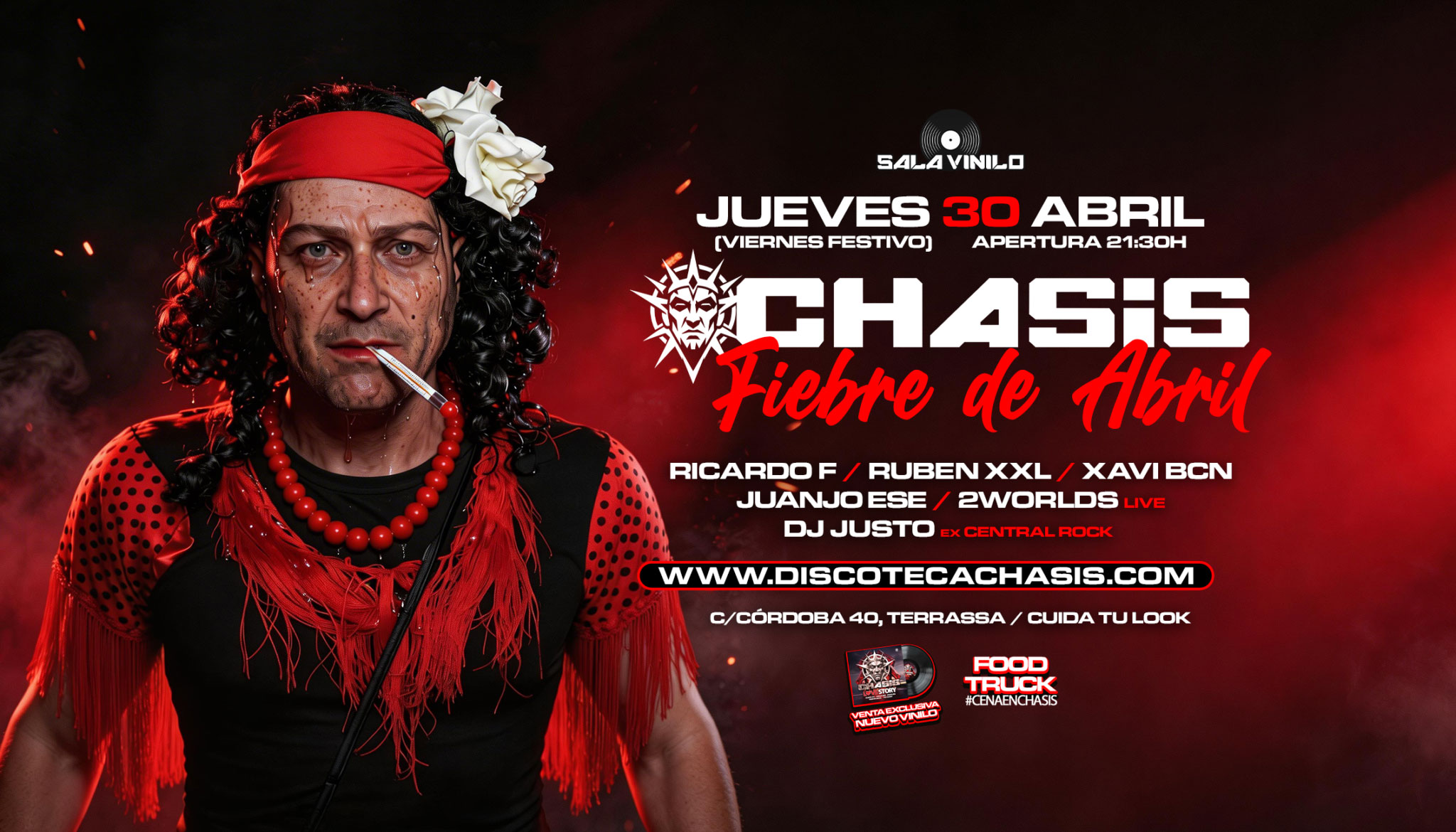 Discoteca CHASIS-FIEBRE DE ABRIL 2026