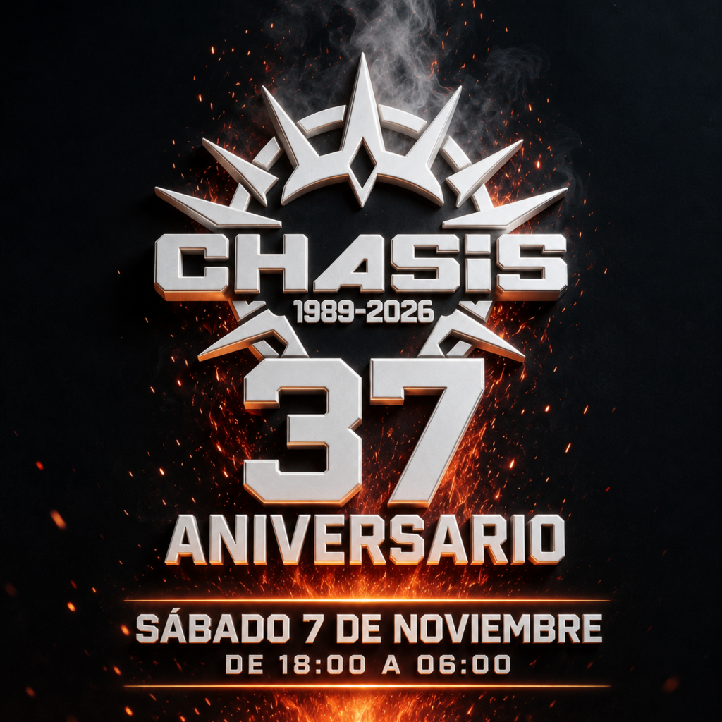 37 ANIVERSARIO CHASIS 1989-2026